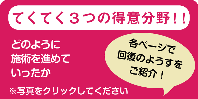 3つの得意分野